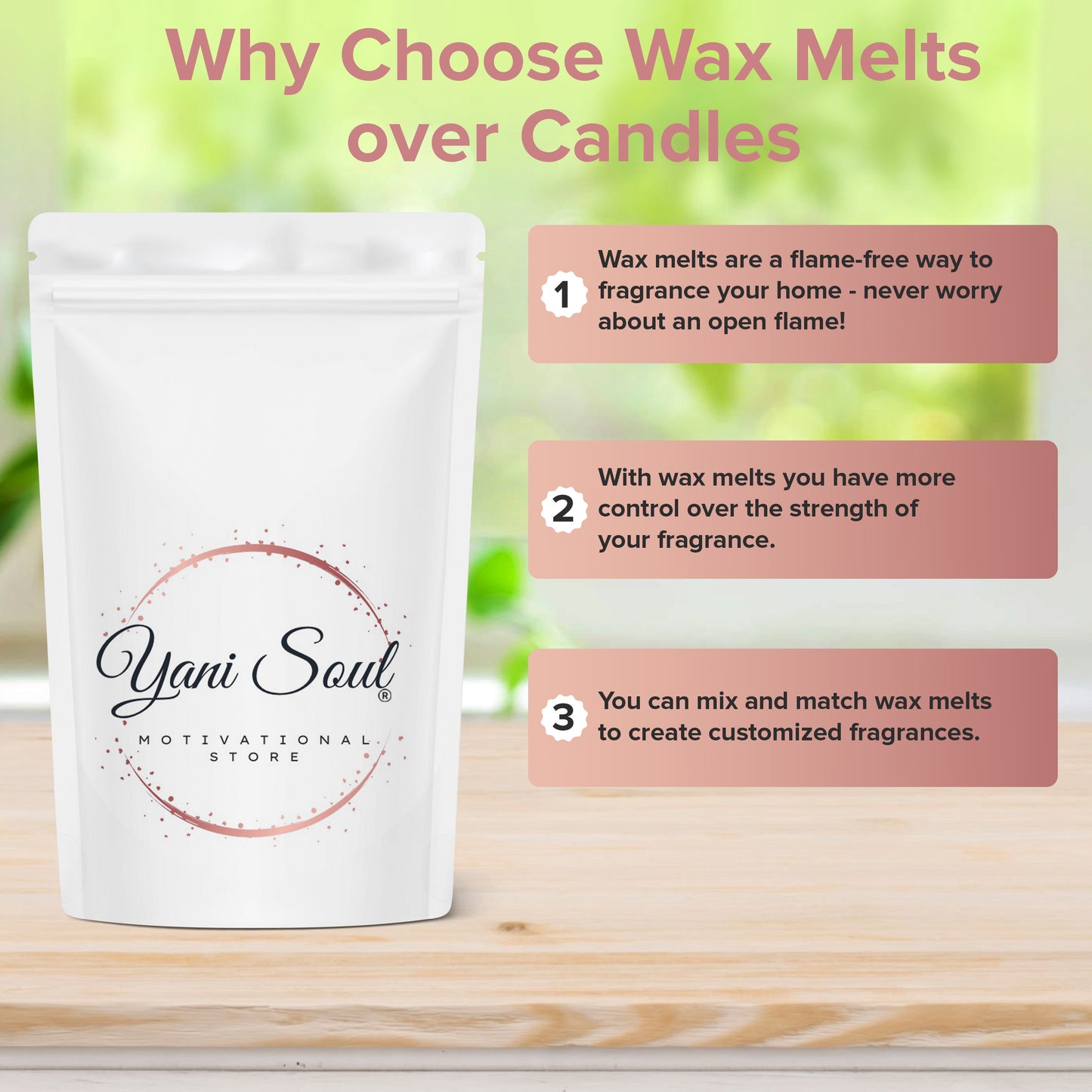 Scented Natural Soy Wax Melts – 8 Oz. of Scented Wax Melts.