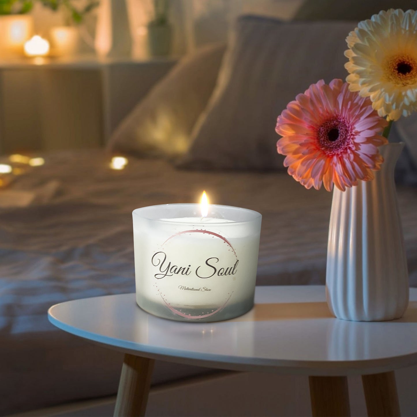 The Sensual Moon Soy Wax Luxury Candles  Scent to Lift Your Spirit & Transform the Room